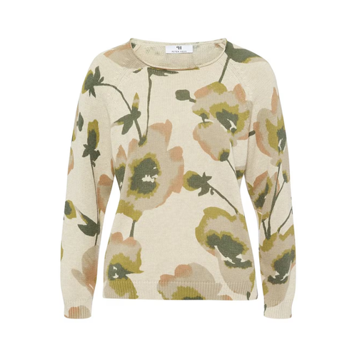 Bild von Peter Hahn - Rundhals-Pullover in multicolor