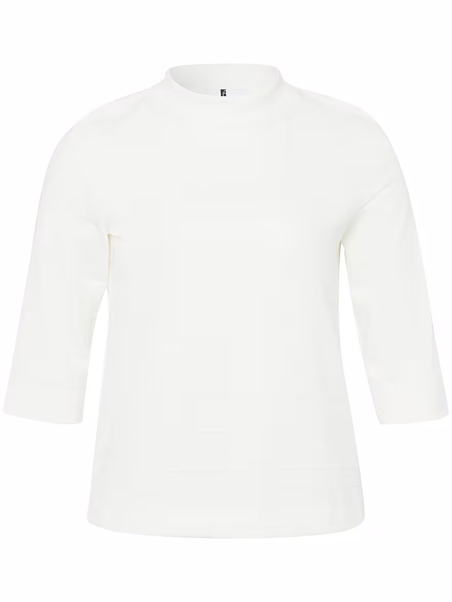 Bild von Anna Aura - Sweatshirt mit Stehkragen, weiss, Gr. 44 / L