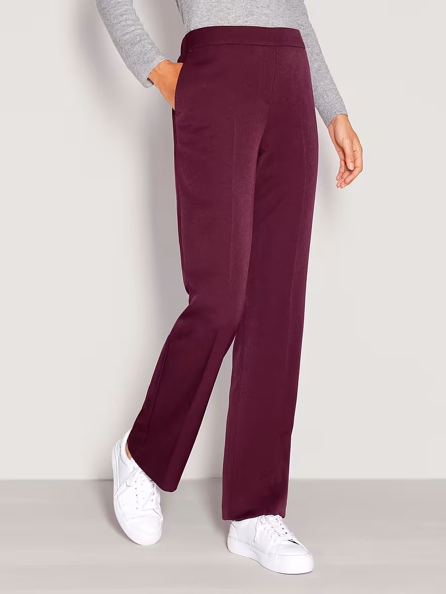 Bild von Peter Hahn - Schlupf-Hose Passform Cornelia, rot, Gr. 50 / XL