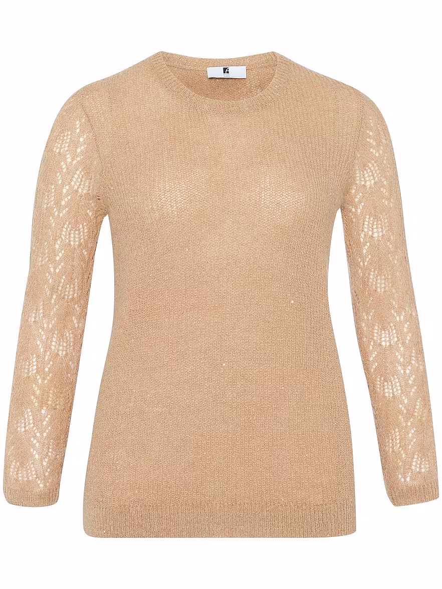 Bild von Emilia Lay - Rundhals-Pullover, beige, Gr. 46 / L
