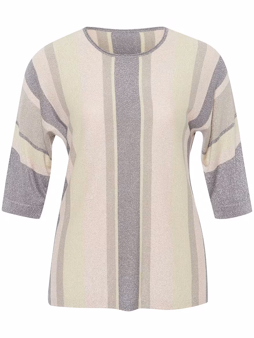 Bild von Anna Aura - Rundhals-Pullover mit 3/4-Kimo­noarm, rosé, Gr. 46 / L