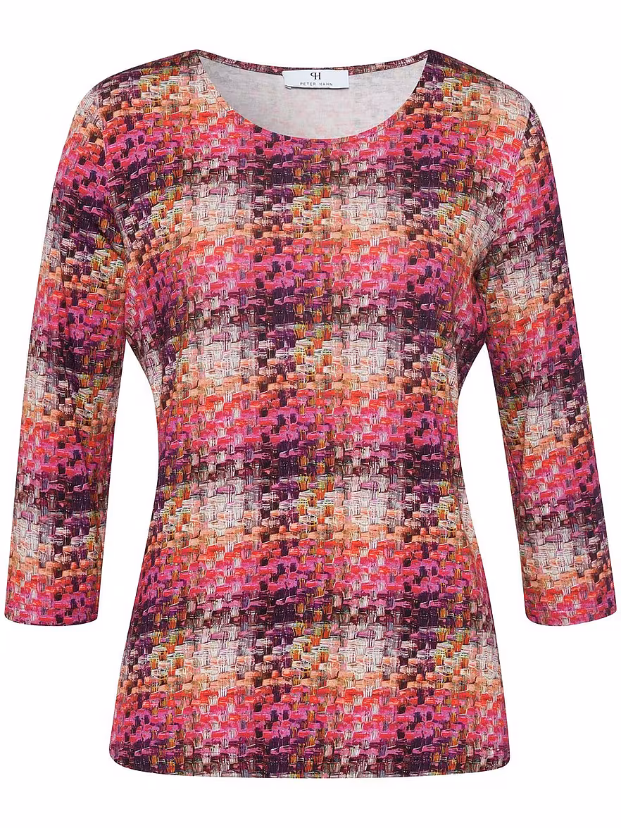 Bild von Peter Hahn - Rundhals-Shirt mit 3/4-Arm, mehrfarbig, Gr. 38 / S