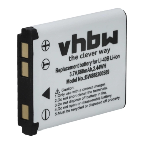 Bild von vhbw kompatibler Akku für Olympus IR Serie und FE-Serie