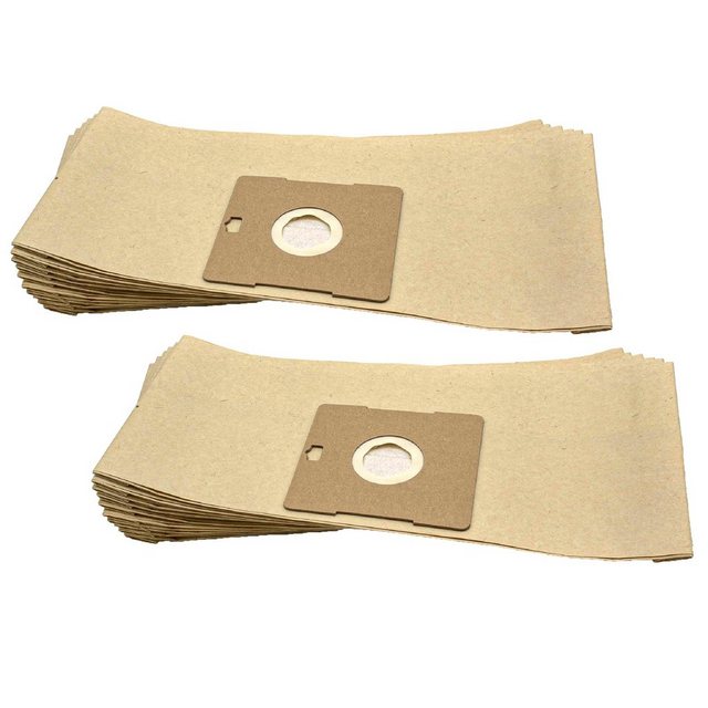 Bild von vhbw 20x Staubsaugerbeutel Ersatz für Grundig Typ G - Hygiene Bag für Staubsauger - Papier, 35cm x 16cm