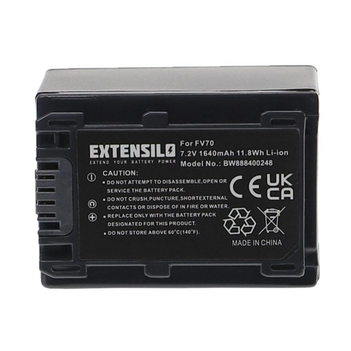 Bild von EXTENSILO Kamera-Akku für Sony DCR-DVD Modelle
