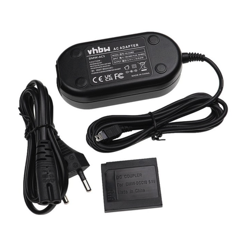 Bild von vhbw Netzteil für Panasonic DMC-FH5N, DMC-FH5S, DMC-FH5V, DMC-FH6