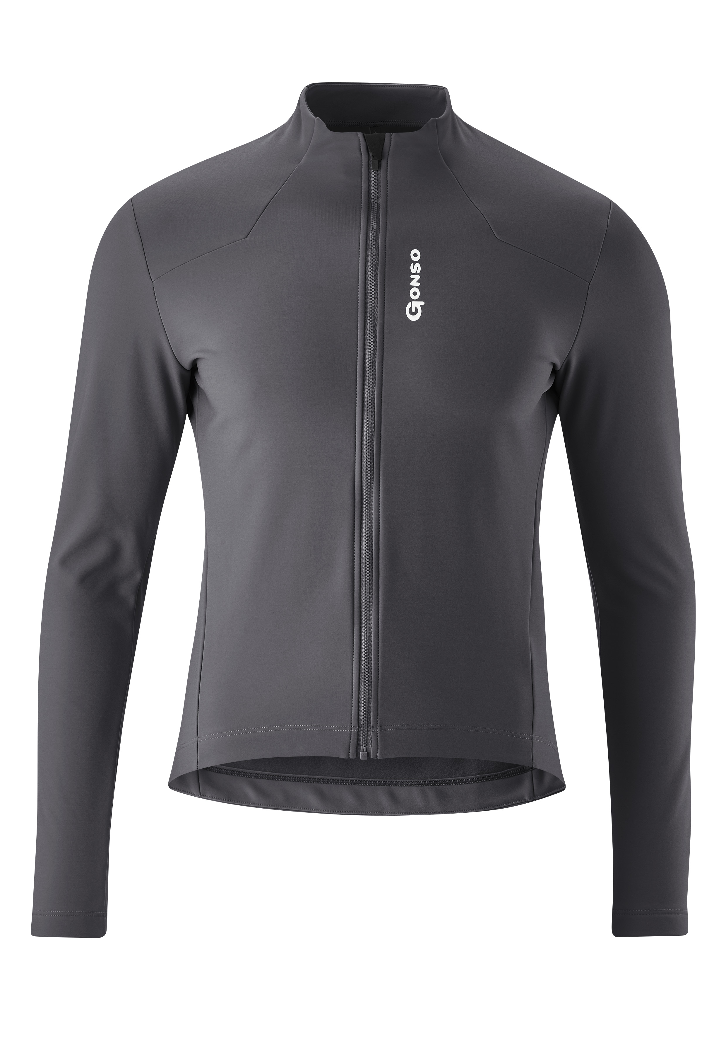 Bild von Gonso Radtrikot »SITIVO TRIKOT THERM M«, Herren Fahrradtrikot langarm, isolierendes Full-Zip Trikot, Tight Fit