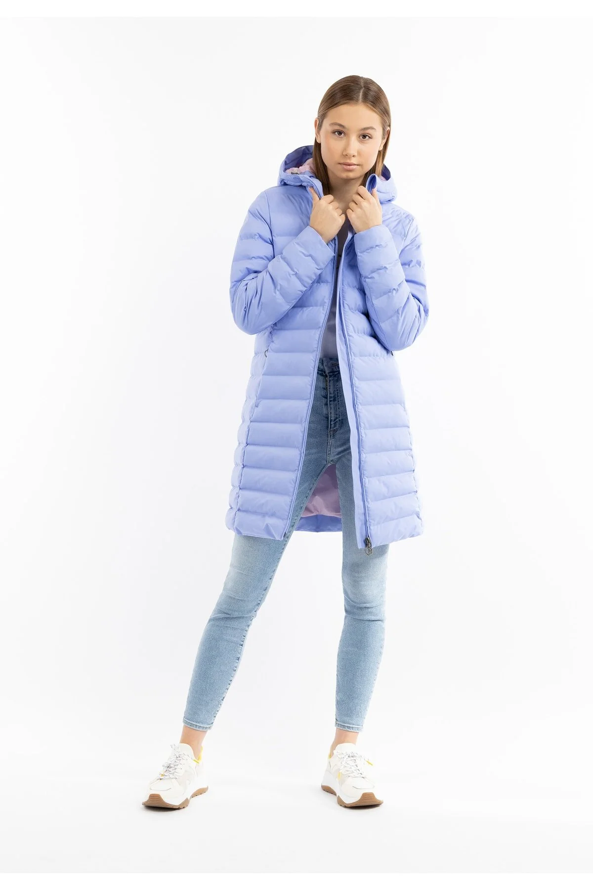 Bild von myMo Mantel Lila Parka für Damen - 2XL