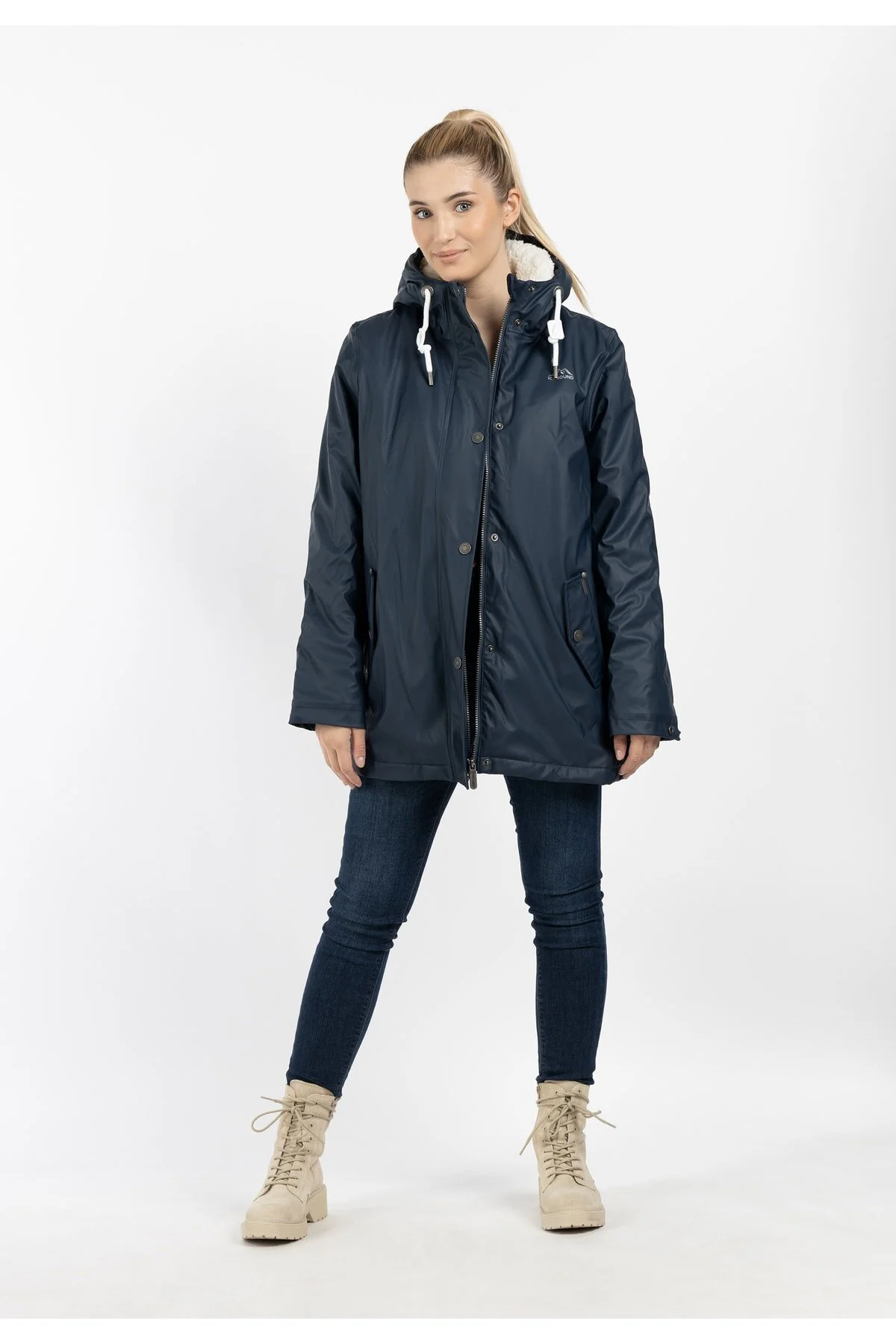 Bild von Icebound Regenjacke Mit Teddyfutter Urban Rain für Damen - M