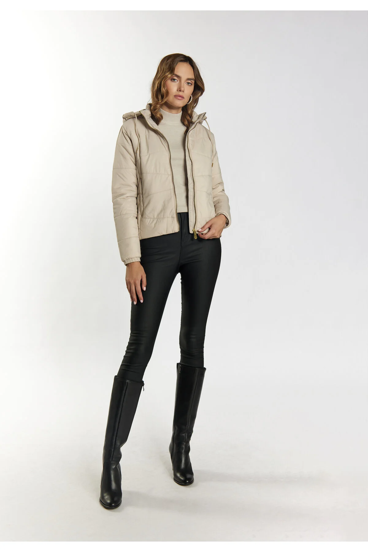 Bild von Faina Jacke Beige Regular Fit für Damen - XS