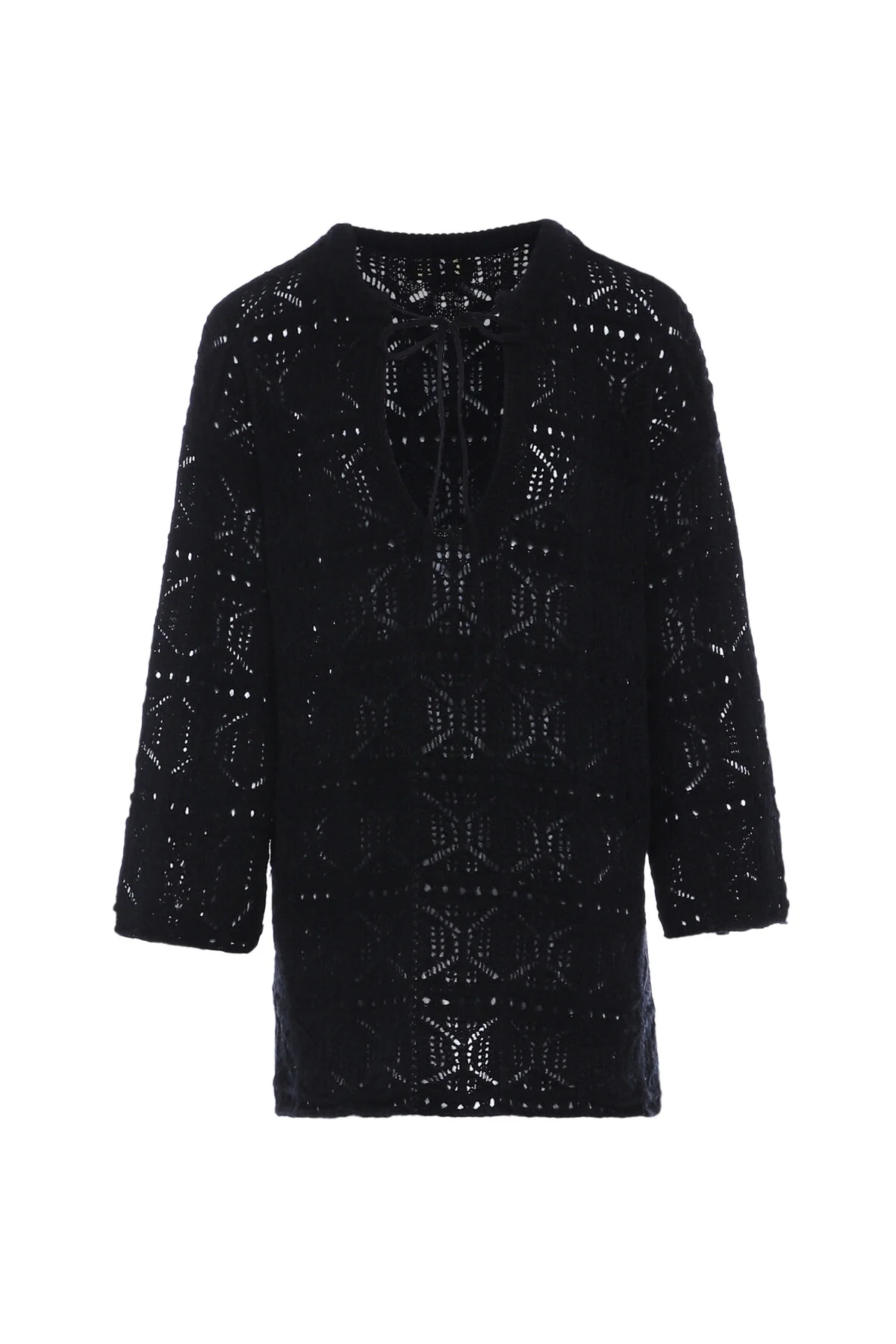 Bild von Faina Strickjacke Schwarz Regular Fit für Damen - XS