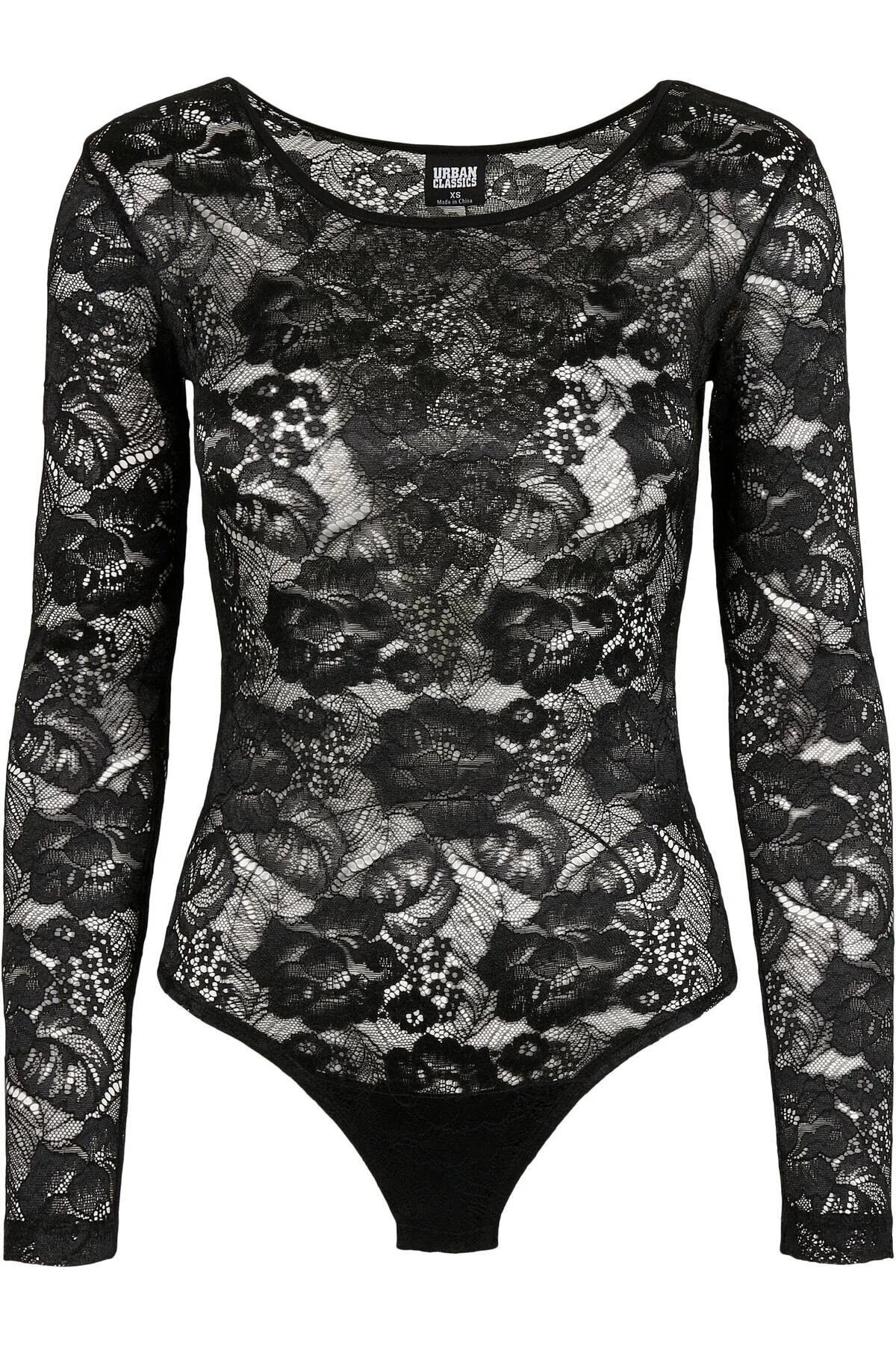 Bild von Urban Classics Ladies Lace Longsleeve Body für Damen - 5XL