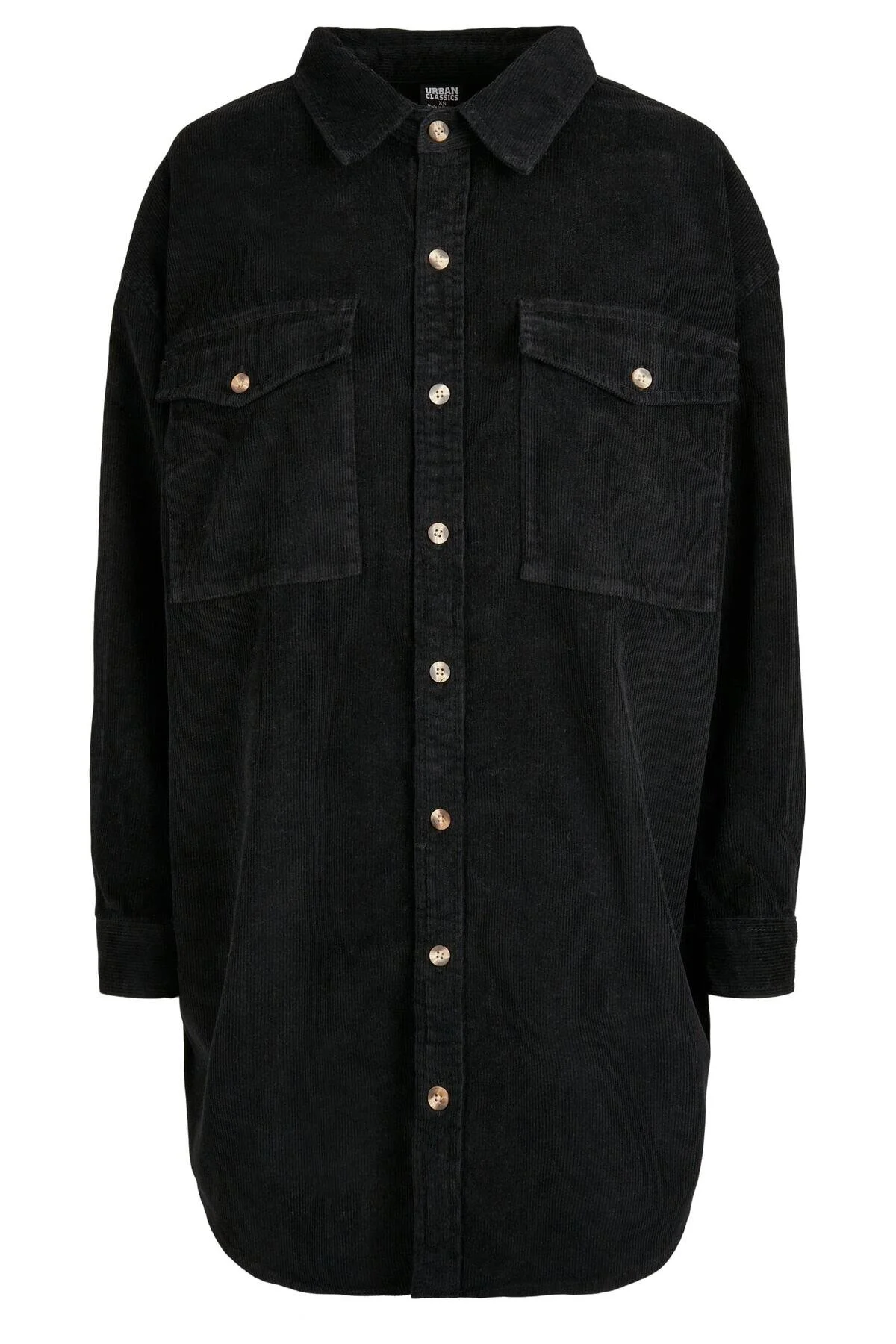 Bild von Urban Classics Langes Overshirt Aus Cord für Damen - 2XL