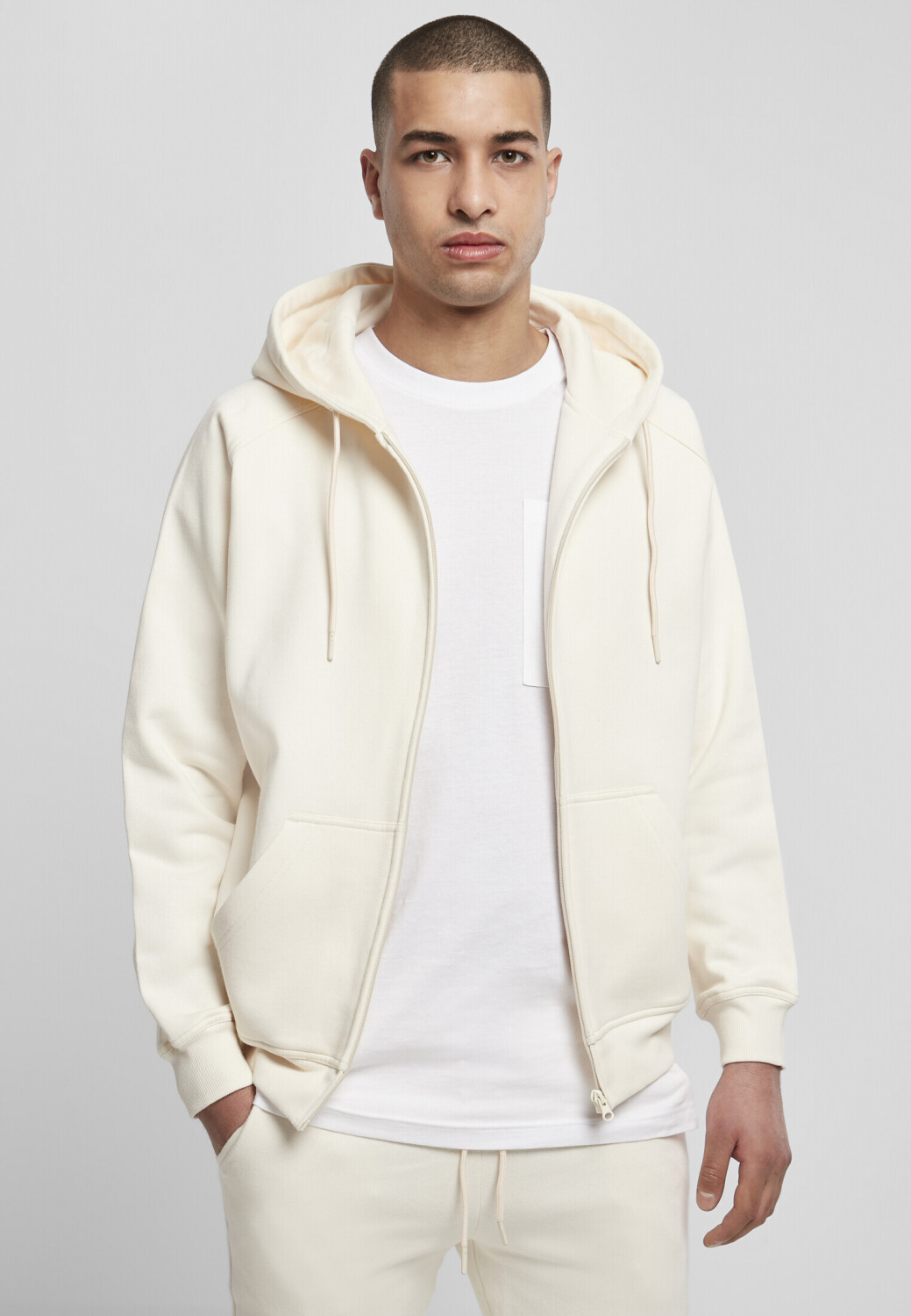Bild von Urban Classics Zip Hoody (TB014C-02903-0037) whitesand