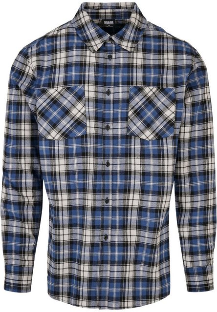 Bild von URBAN CLASSICS Langarmhemd "Urban Classics Herren Checked Roots Shirt", (1 tlg.)