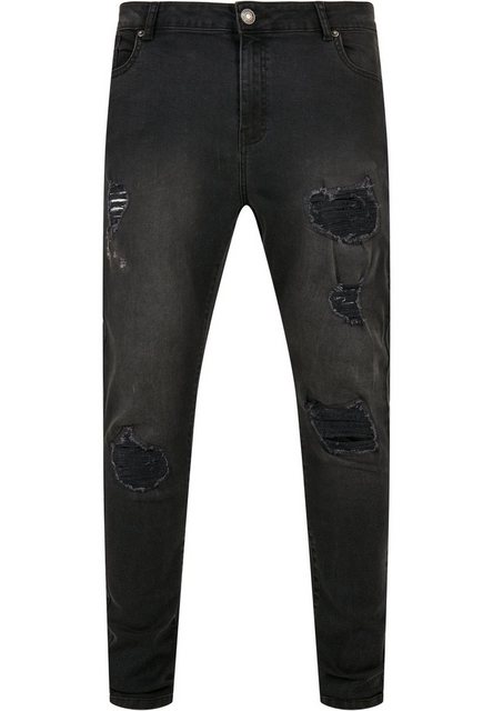 Bild von URBAN CLASSICS Bequeme Jeans Urban Classics Herren Heavy Destroyed Slim Fit Jeans (1-tlg)