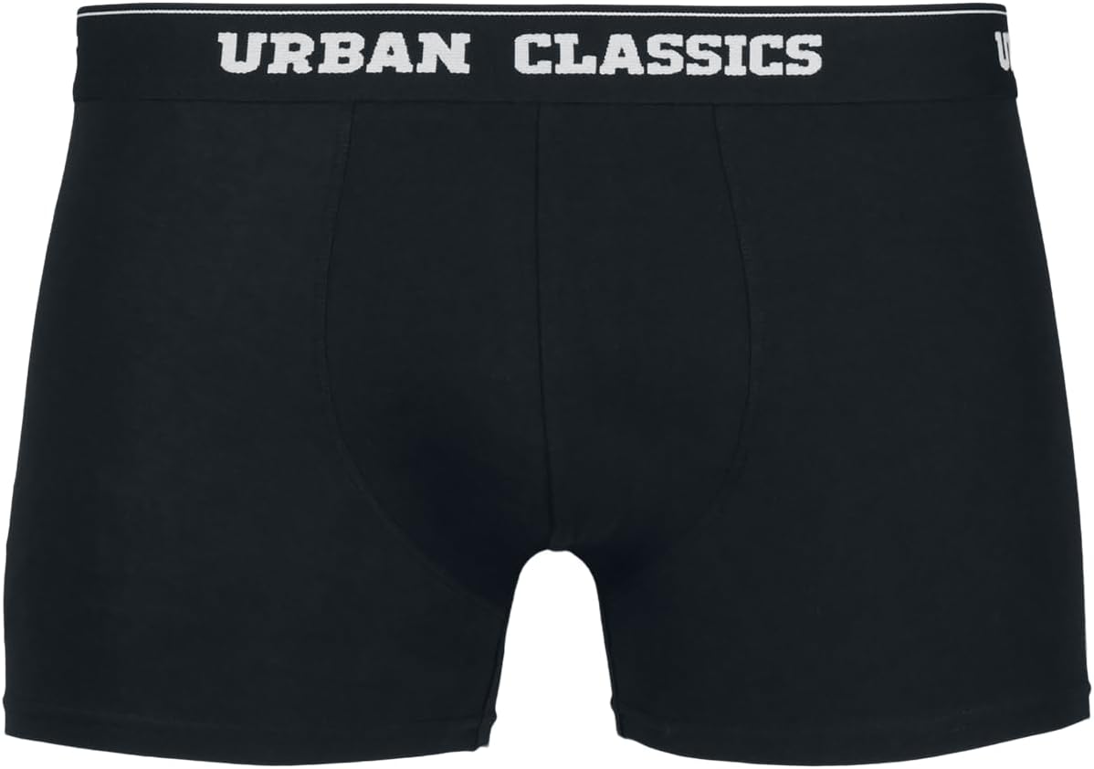 Bild von Urban Classics - Organic Pack Of 5 Black - Boxershorts - Schwarz - XL - 97% Baumwolle, 3% Polyester,Baumwolle