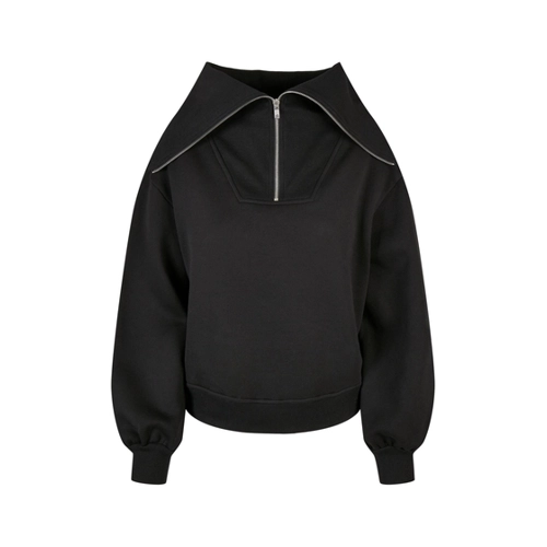 Bild von Urban Classics Ladies Oversized High Neck Troyer Crew für Damen - 3XL