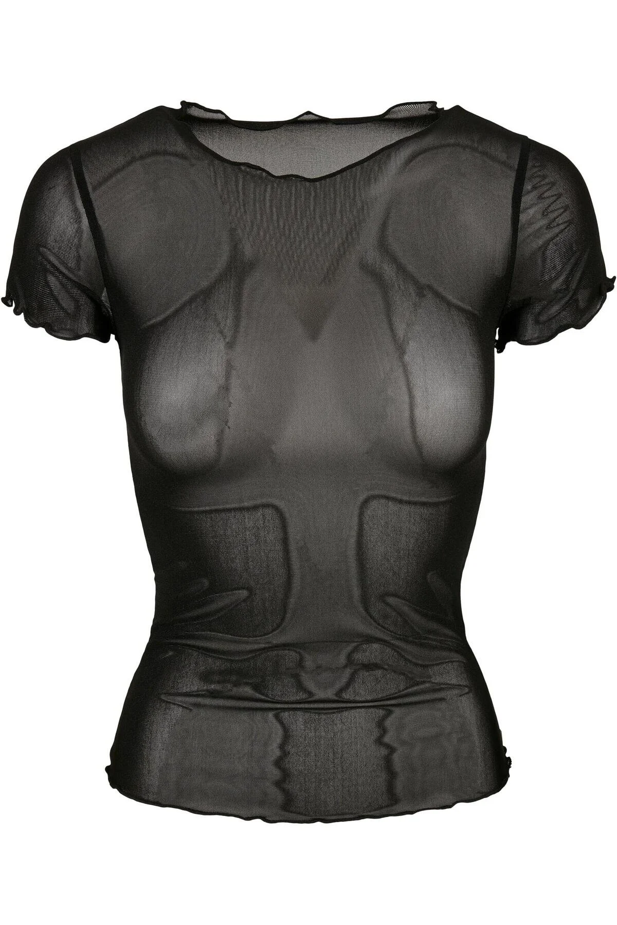 Bild von URBAN CLASSICS Kurzarmshirt Urban Classics Damen Ladies Mesh Tee (1-tlg)