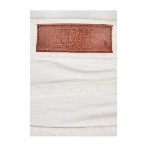 Bild von Urban Classics Damen Shorts Weiß Hoher Bund - 29