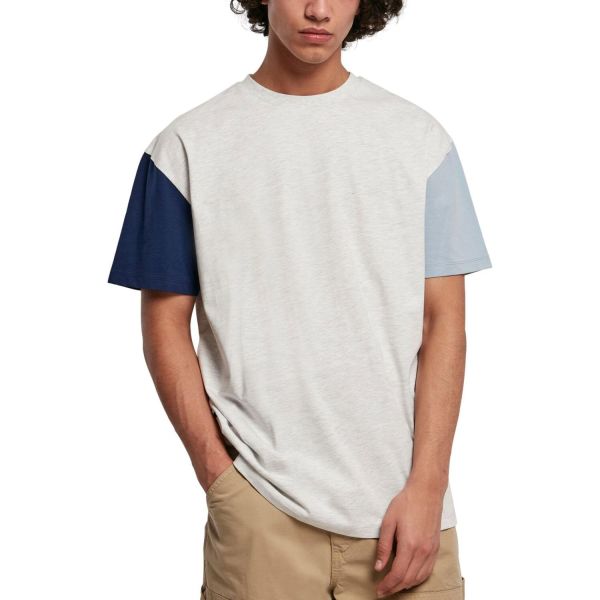 Bild von URBAN CLASSICS T-Shirt Urban Classics Herren Organic Oversized Colorblock Tee (1-tlg)