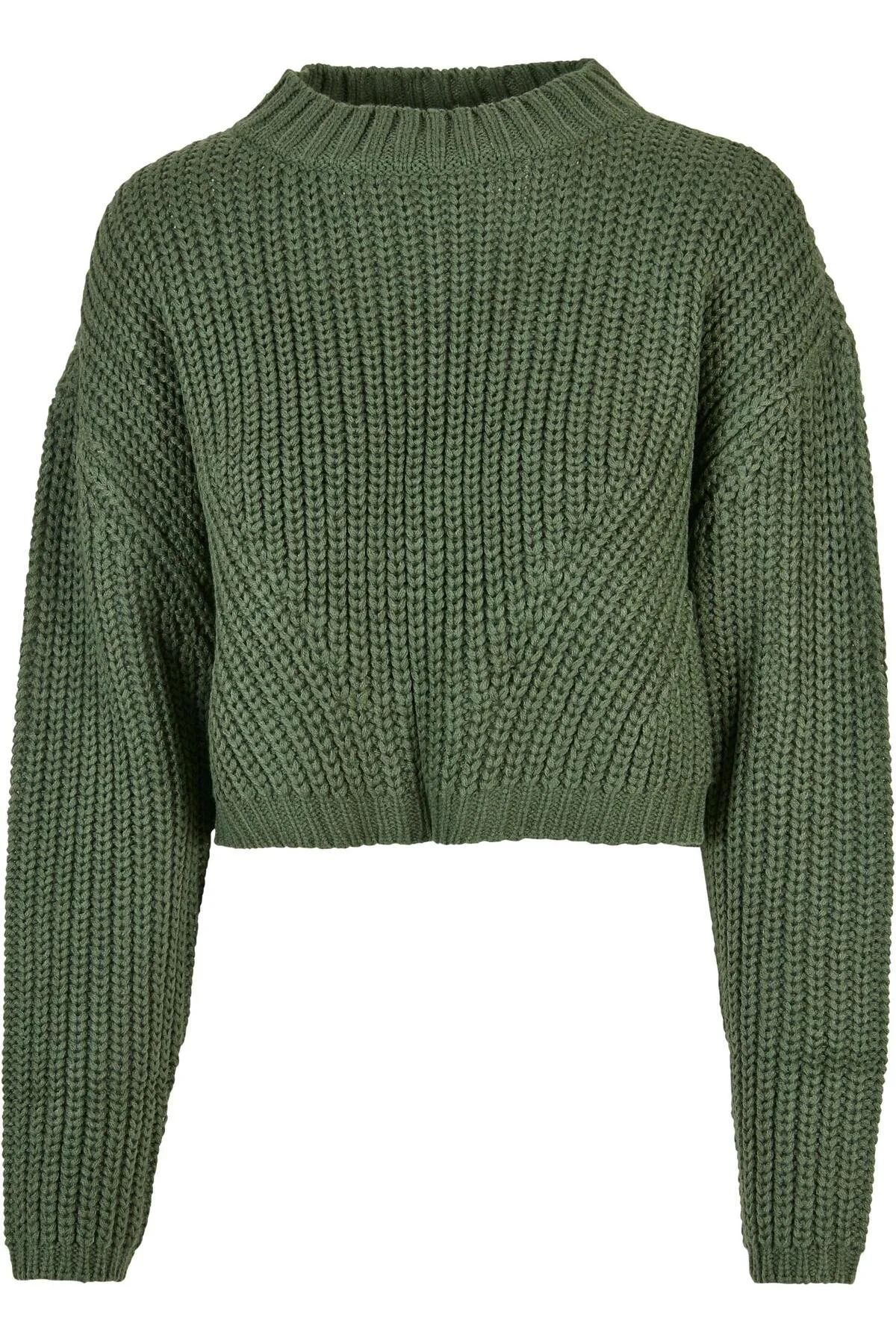 Bild von Urban Classics Sweatshirt Grün Oversized für Damen - XS