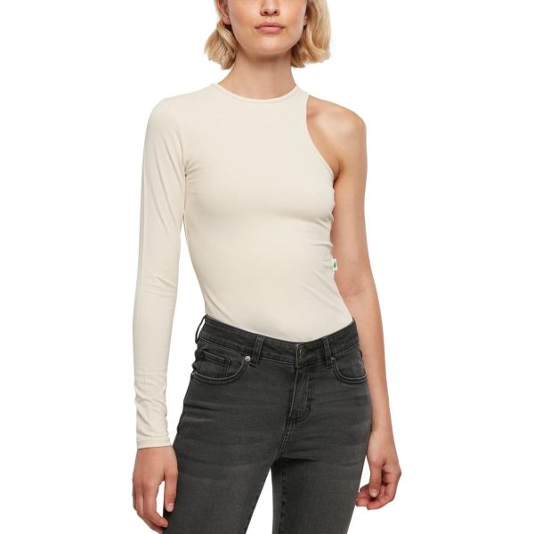 Bild von Urban Classics Ladies Organic Stretch Asymmetrischer Body für Damen - XS