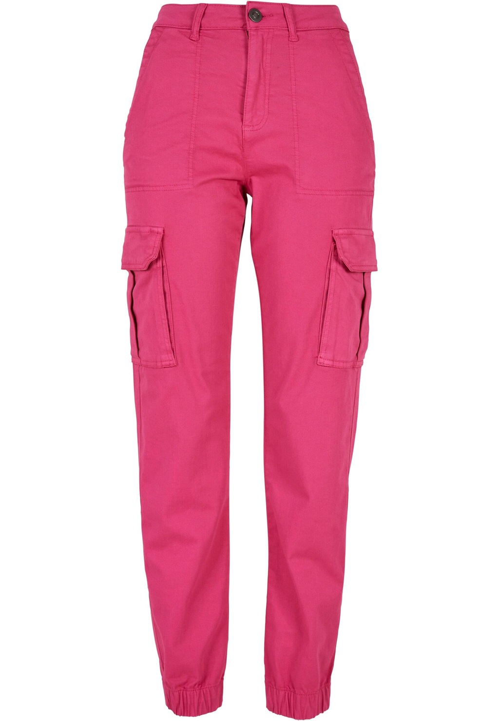 Bild von URBAN CLASSICS Stoffhose "Urban Classics Damen Ladies Cotton Twill Utility Pants", (1 tlg.)