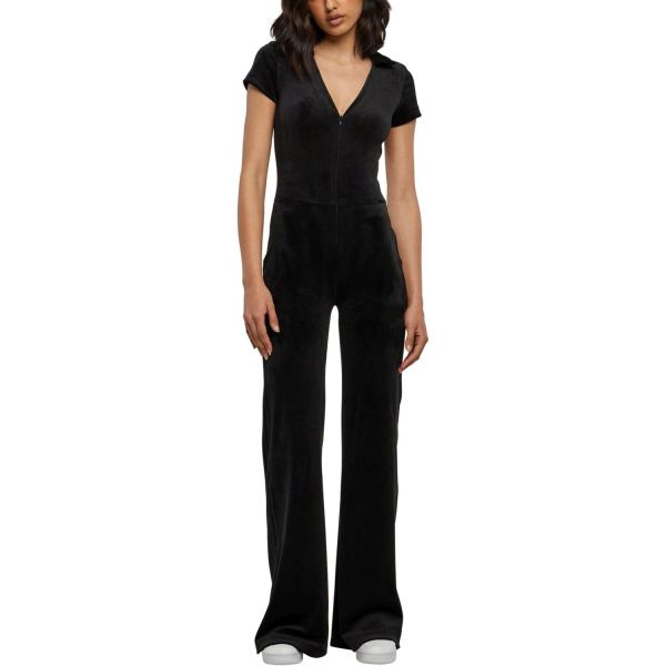 Bild von Urban Classics Jumpsuit Schwarz Slim Fit für Damen - 5XL