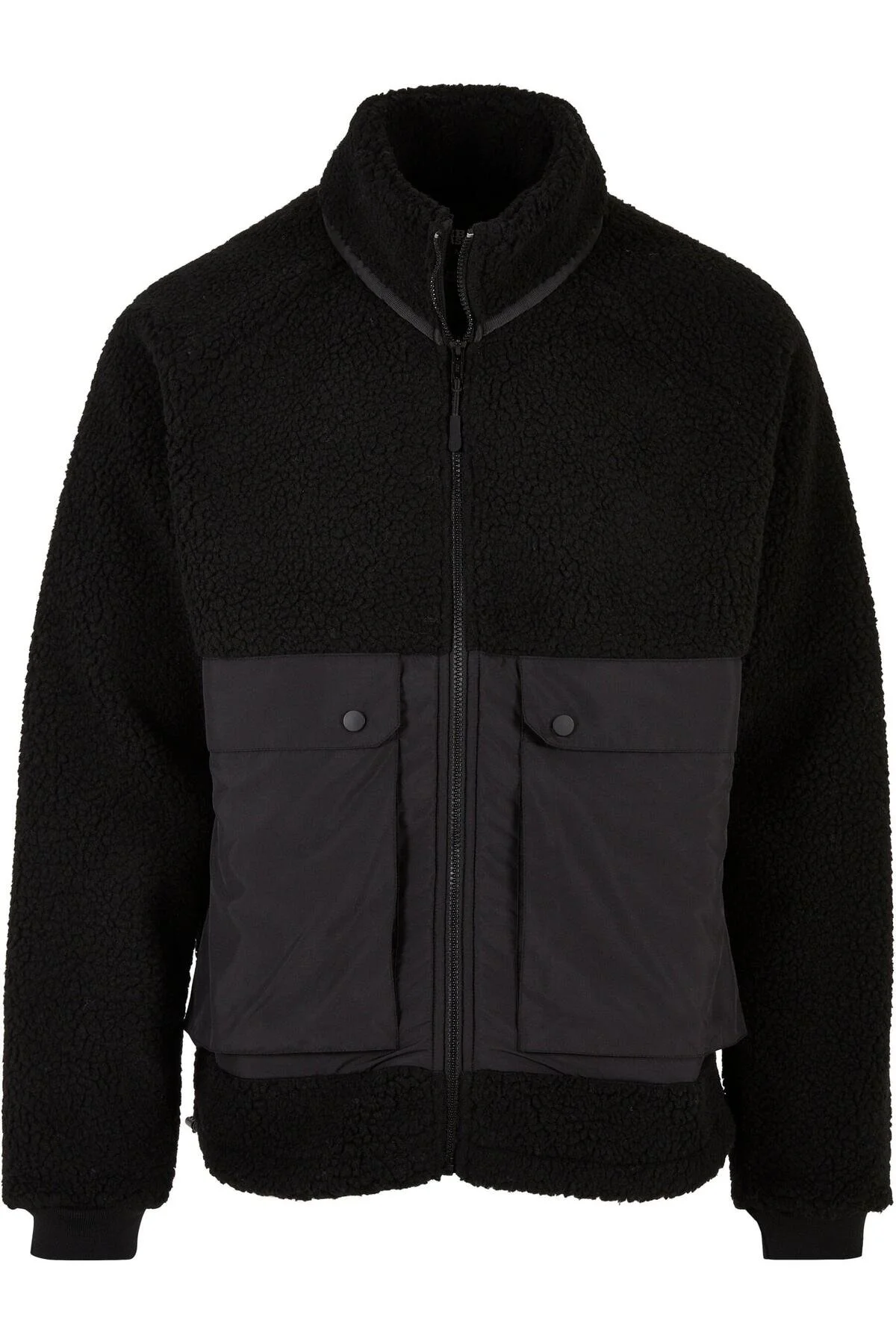 Bild von Urban Classics Kurze Raglan-sherpa-jacke für Herren - S