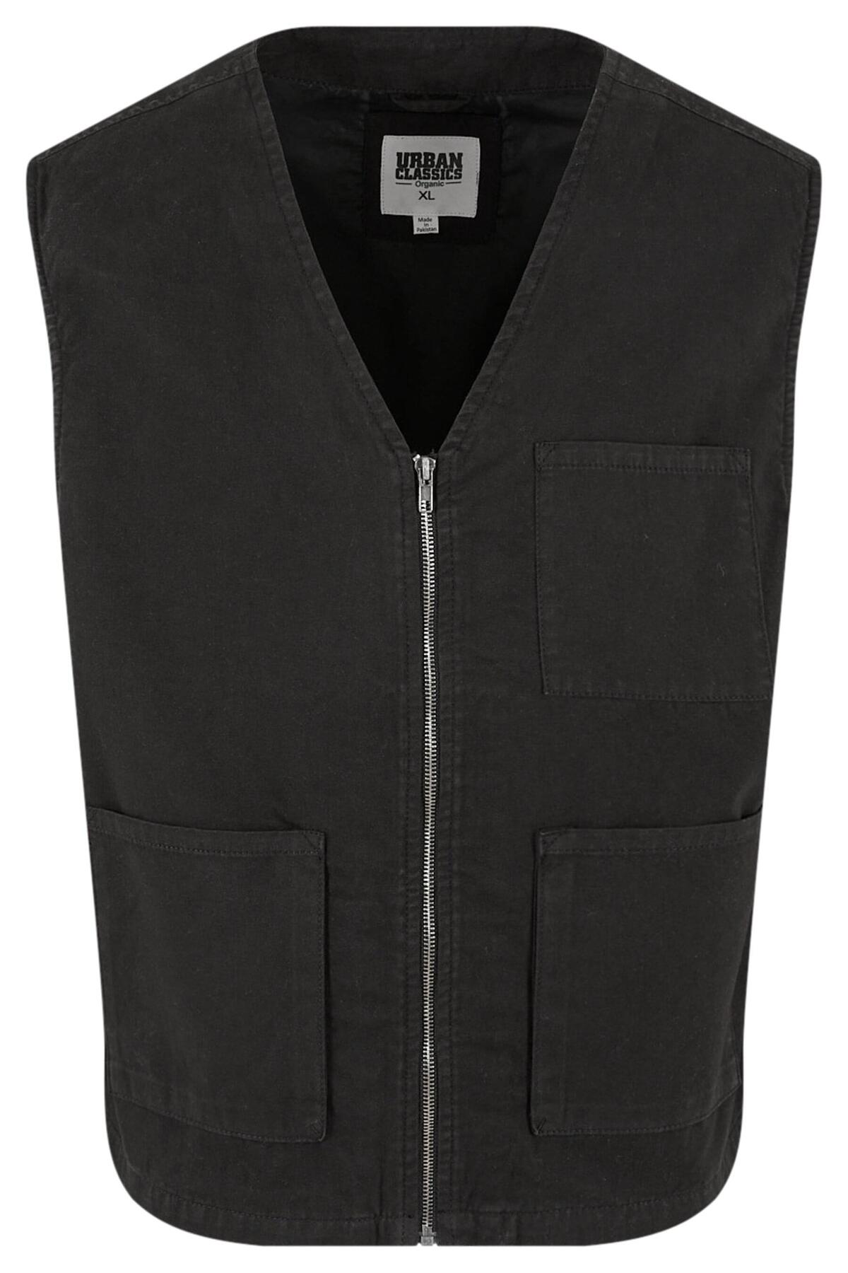 Bild von URBAN CLASSICS Steppweste Urban Classics Herren Organic Cotton Vest (1-tlg)