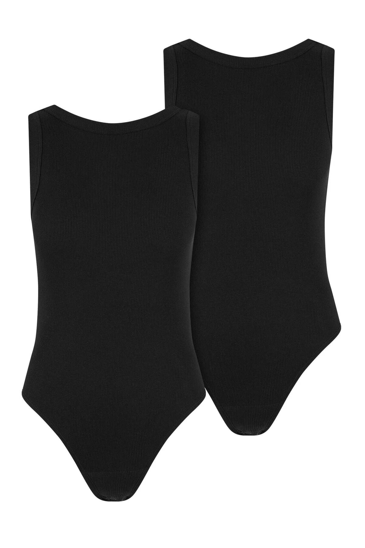 Bild von Urban Classics Ladies Rib Tank Top 2-pack für Damen - 4XL