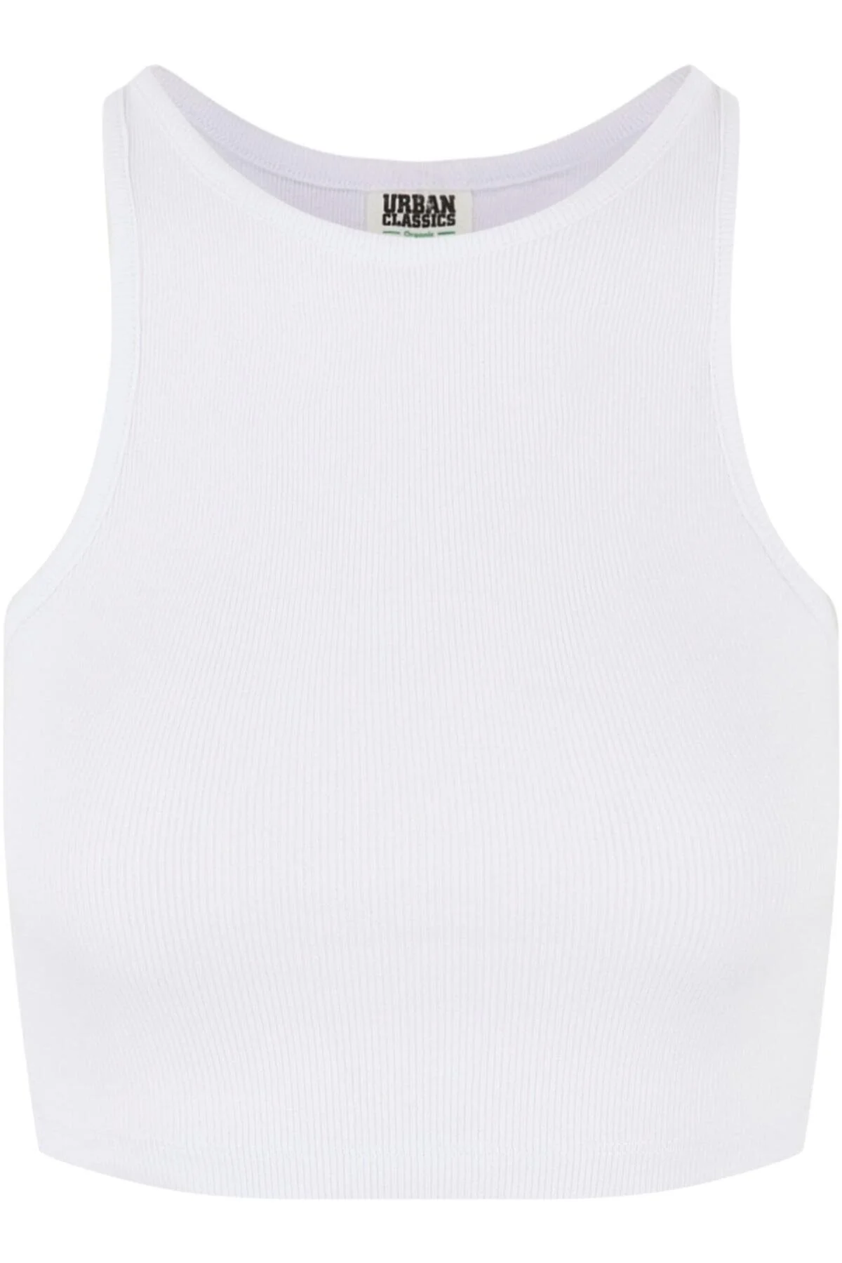 Bild von Urban Classics Ladies Organic Cotton Cropped Rib Top für Damen - XS