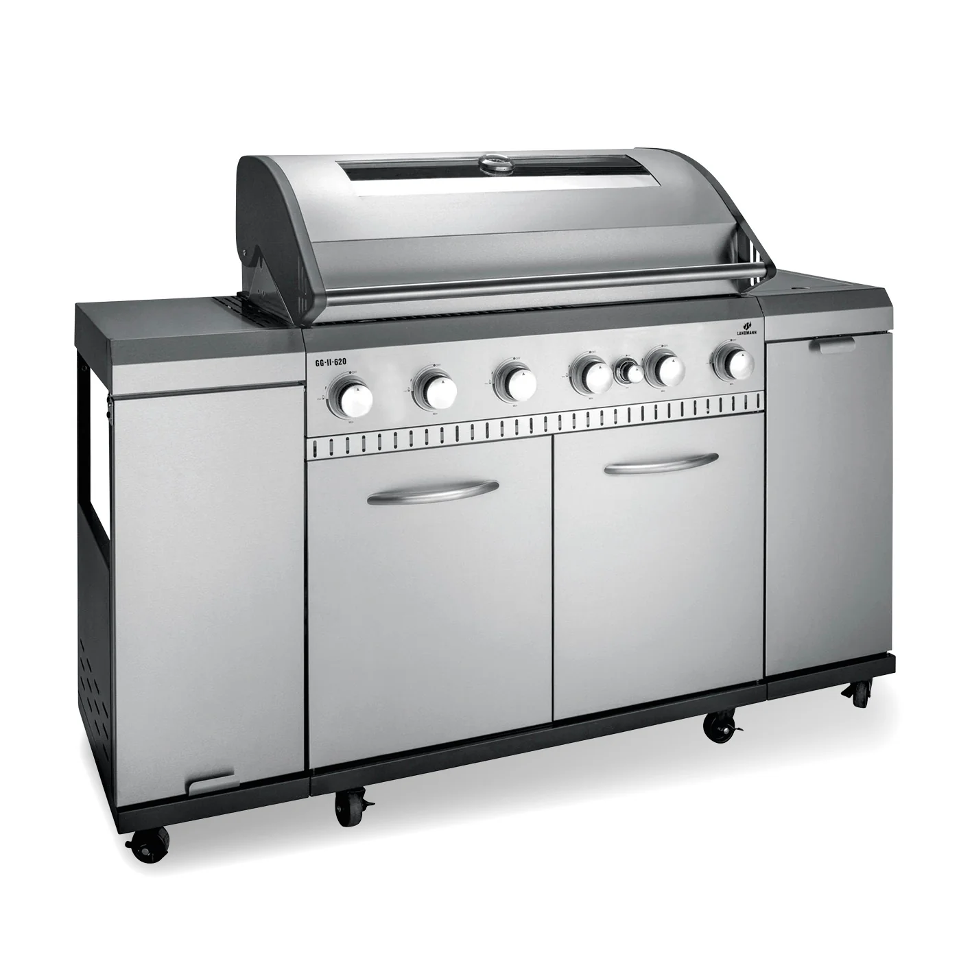 Bild von Gasgrill Rexon 6.1 cooK - Edelstahl