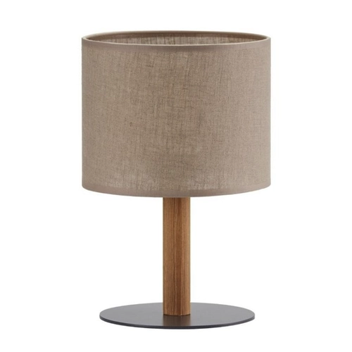 Bild von Famlights Tischleuchte Jana in Beige und Schwarz