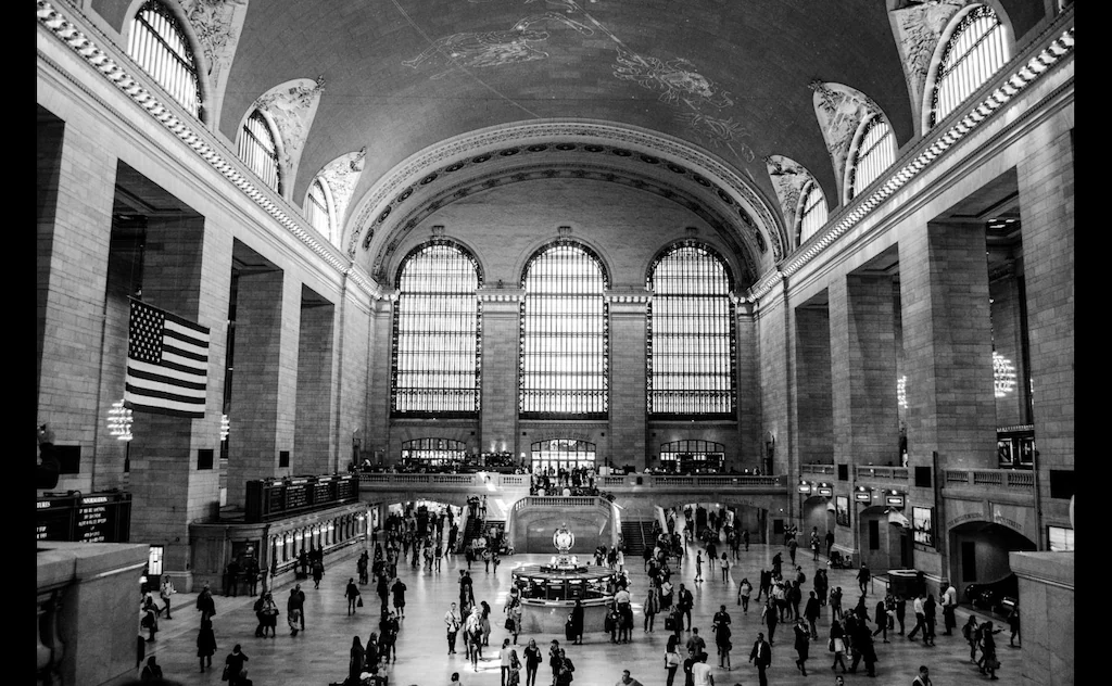 Bild von Papermoon Fototapete "Hauptbahnhof New York"