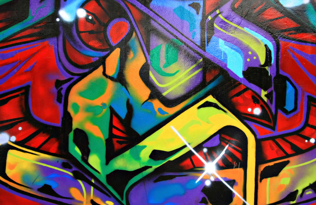 Bild von Papermoon Fototapete "Graffiti"