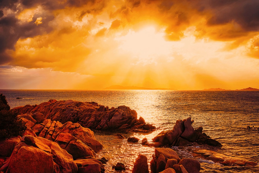 Bild von Papermoon Fototapete "Meer"