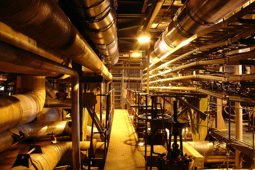 Bild von Papermoon Fototapete "Industrie"