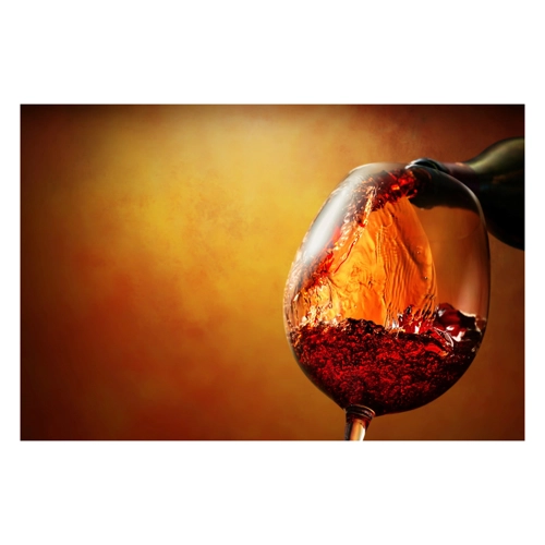 Bild von Papermoon Fototapete "Wein" – Eine Farbenfrohe Wandgestaltung