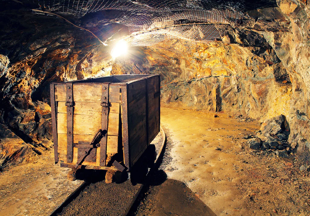 Bild von Papermoon Fototapete "Mine"