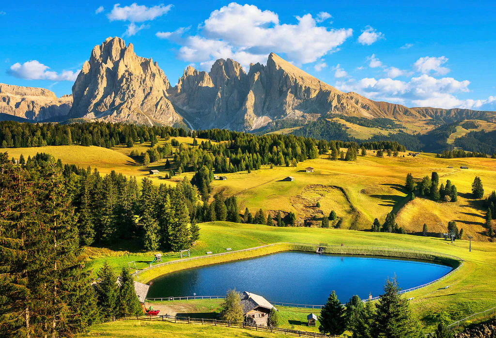 Bild von Papermoon Fototapete "Landschaft"