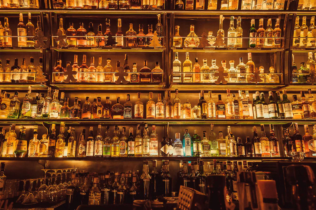 Bild von Papermoon Fototapete "Bar"