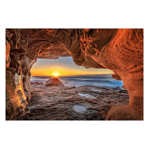 Bild von Papermoon Fototapete »Höhle am Meer« – ein Traum für Ihre Wände