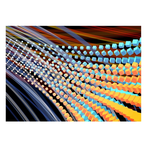 Bild von Papermoon Fototapete »Abstrakt« im Test