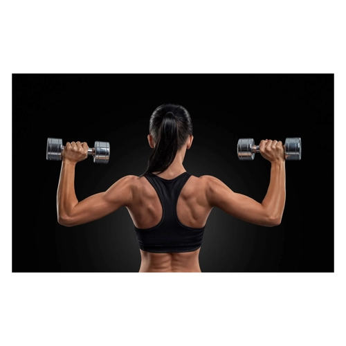 Bild von Papermoon Fototapete "Fitness Frau"
