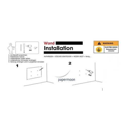 Bild von Papermoon Infrarotheizung »EcoHeat - Shinjuku Tokio« im Test