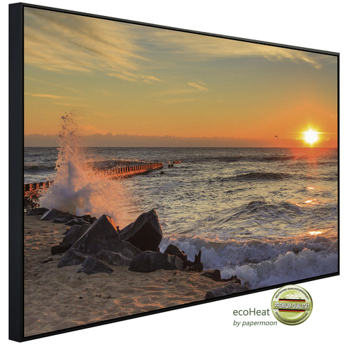 Bild von papermoon Infrarotheizung »EcoHeat - Cape Hatteras Beach«, Matt-Effekt - bunt