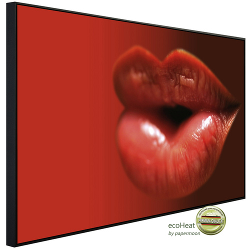 Bild von papermoon Infrarotheizung »EcoHeat - Heisse Lippen«, Matt-Effekt - bunt