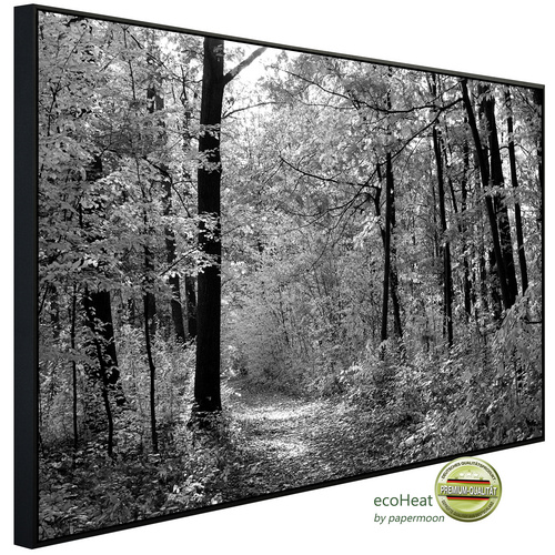 Bild von papermoon Infrarotheizung »EcoHeat - Waldweg«, Matt-Effekt - bunt